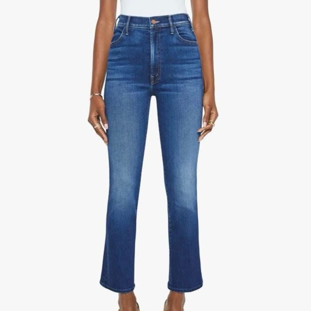 Mother the Hustler ankle jeans